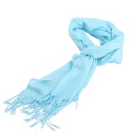 HDE Light Bright Blue Periwinkle Aqua Teal Comfortable Warm Breathable Pashmina Scarves