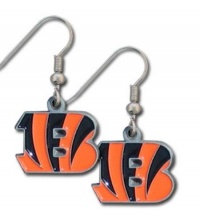 NFL Cincinnati Bengals Dangle Earrings