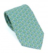 Vineyard Vines Silk Light Green Whale Sail Tie