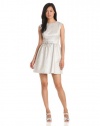 Cynthia Steffe Women's Stella Dress, Silver, 0