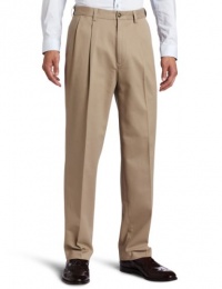 Geoffrey Beene Men's Chino Double-Pleat Pant