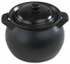 Joyce Chen J90-0704 6-Quart Stoneware Chinese Cooking Pot, Black