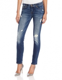 7 For All Mankind Women's The Slim Cigarette, Destroyed Rue De Lille, 25