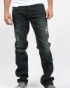 True Religion Men's Ricky Straight Vintage Jean