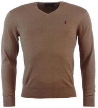 Polo Ralph Lauren Merino Wool Crewneck Sweater - Camel Melange - Medium