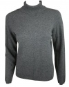 Cashmere by Charter Club Womens Charcoal Cashmere Turtleneck Sweater M