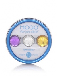 MOGO Design Purple-Clear-Gold Team Bling Collection