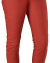 True Religion Brand Jeans Women's Shannon Corduroy Skinny Pants-Tomato-29 (30 Inseam)