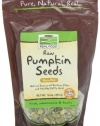 NOW Foods Pumpkin Seed Raw, Unsalted, 16 Ounce Bags (Pack of 4)