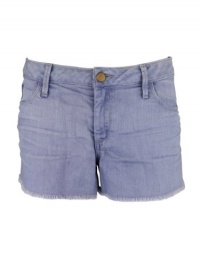 Found Denim Womens Sioux Denim Cut Off 5 Pocket Shorts