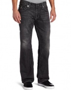 True Religion Men's Ricky Straight Jean