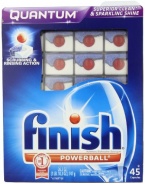 Finish Quantum Dishwasher Detergent, 45-Count