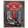 Legends Last Stop Full Service Gasoline Distressed Retro Vintage Tin Sign