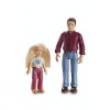 Fisher Price Loving Family Dollhouse Figures: Dad & Sister