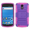 MYBAT ASAMT989HPCSAAS006NP Advanced Armor Rugged Durable Hybrid Case with Kickstand for Samsung Galaxy S II/SGH-T989 - 1 Pack - Retail Packaging - Purple/Electric Pink