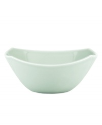 Feature modern elegance on your menu with this Classic Fjord all-purpose bowl. Dansk serves up glossy pale-green stoneware with a fluid, sloping edge for a look that's totally fresh.