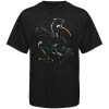 NCAA Miami Hurricanes Black Blackout T-shirt