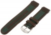 Timex Men's Q7B810 Expedition Sport Genuine Leather 18mm Brown and Green Replacement Watchband