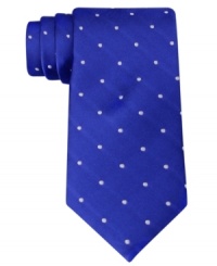 All the dots will connect with this standout silk tie from Tommy Hilfiger.