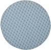 Safavieh CY6919-243 Courtyard Collection Indoor/Outdoor Round Area Rug, 4-Feet in Diameter, Blue and Beige