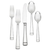 Wedgwood Vera Wang with Love 5-Piece Flatware Place Setting, Service for 1