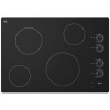 Whirlpool W5CE3024XB 30 Black Electric Smoothtop Cooktop