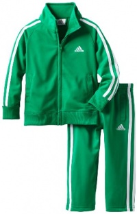 Adidas Boys 2-7 Itb Iconic Tricot Set, Bright Green, 2T