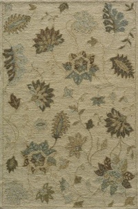 Area Rug 8x10 Rectangle Indoor/Outdoor Sand Color - Momeni Veranda Rug from RugPal