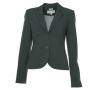 Women's Stretch Suit Separates Jacket (0, Charcoal)