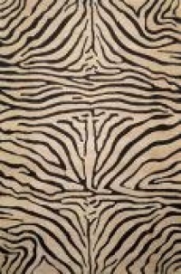 Seville Zebra Neutral Rug Size: 9' x 12'