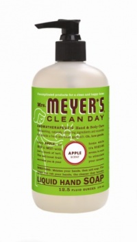 Mrs. Meyer's Clean Day Hand Soap Liquid, Apple, 12.5-Fluid Ounce Bottles (Pack of 6)