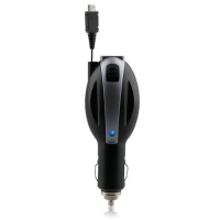 Naztech Reactor Retractable Micro USB Charger with USB Charging Port - BlackBerry, Cal-Comp, HTC, LG, Samsung, Nokia, and Sony Ericsson