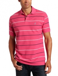 Nautica Men's Fca Striped Deck Polo Shirt