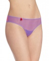 Josie by Natori Women's Fishnet Cheeky Thong