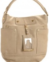 Marc Jacobs Preppy Leather Hobo Bag in Stone