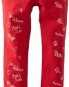 True Religion Girls 7-16 Overdye Grafitti Casey, Red, 12