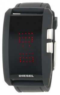 Diesel Men's DZ7164 Black Color Domination LED Digital Black Dial Watch