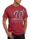 MLB Washington Nationals Submariner Basic T-Shirt, Cardinal Heather