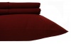 Royal's Solid Burgundy 600-Thread-Count 2pc / Pair King Size 20 x 40 Pillowcases 100-Percent Egyptian Cotton, Sateen, Pillow Cases