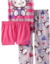 Hello Kitty 3-Piece Sleep Set, Multi, 8