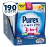 Purex Complete 3 in 1 Tropical Escape Scent (Big Value 190 Sheets)