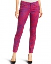 Isaac Mizrahi Women's Print Samantha Skinny Jean, Multi Leopard, 2