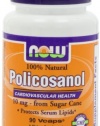 NOW Foods Policosanol 10mg, 90 Vcaps