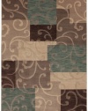 Carmel San Luis Slate Rug Rug Size: 5'6 x 8'3