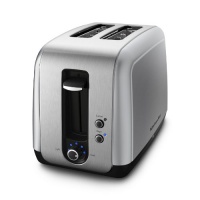 KitchenAid KMT211CU 2-Slice Toaster, Countour Silver