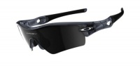 Oakley Radar Crystal Black Frame w/Black Iridium Path Lens Crystal Blk/Blk Irid, One Size