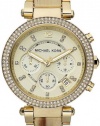 Michael Kors Women's MK5632 Parker Gold/Horn Watch