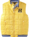 Tommy Hilfiger Boys 8-20 Wiley Vest, Goal Post Yellow, Large