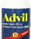 360 Advil Coated Tablets. Ibuprofen Tablets, 200 Mg Pain Reliever/fever Reducer (Nsaid)