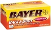 Bayer Extra Strength Back & Body Caplets 500mg, 100-Count Caplets (Pack of 2)